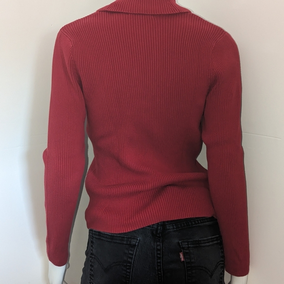 Jeanne Pierre petite small red sweater - Picture 3 of 3